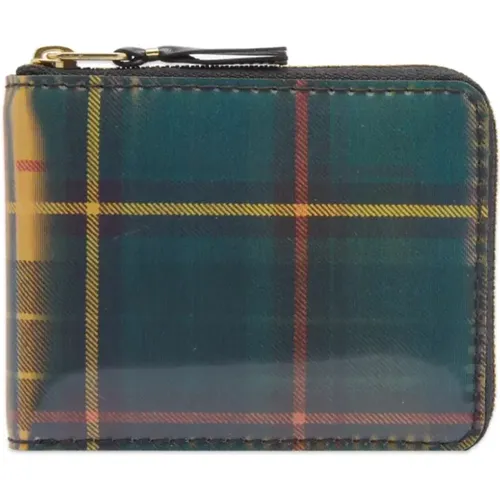 Tartan Wallet , male, Sizes: ONE SIZE - Comme des Garçons - Modalova