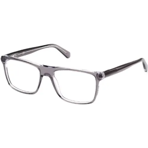 Rectangular Glasses for Men , male, Sizes: 54 MM - Guess - Modalova