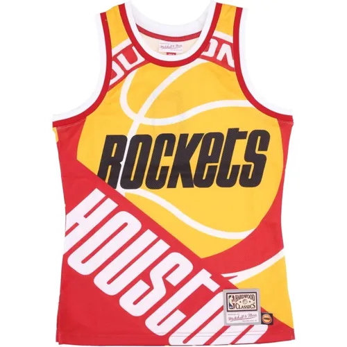 Sportswear, male, , Size: M NBA Big Face Fashion Tank - Mitchell & Ness - Modalova