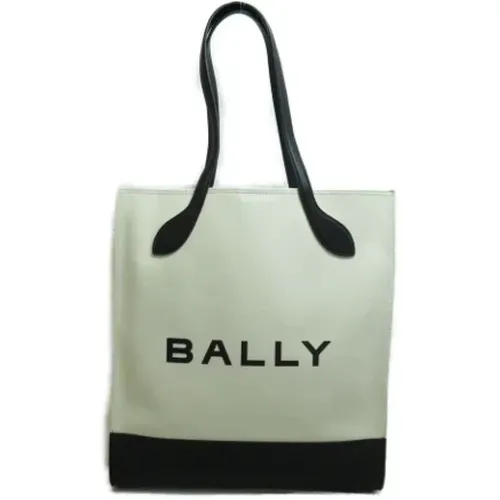 Pre-owned Tote Bags, female, , Size: ONE SIZE Pre-owned Fabric totes - Bally Pre-owned - Modalova