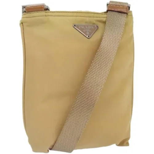 Pre-owned Cross Body Bags, female, , Size: ONE SIZE Pre-owned Nylon shoulder-bags - Prada Vintage - Modalova