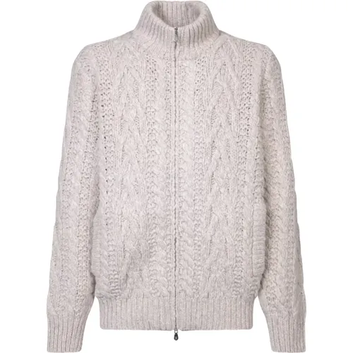 Luxurious Cardigan Sweater Aw24 , male, Sizes: L, XL - BRUNELLO CUCINELLI - Modalova