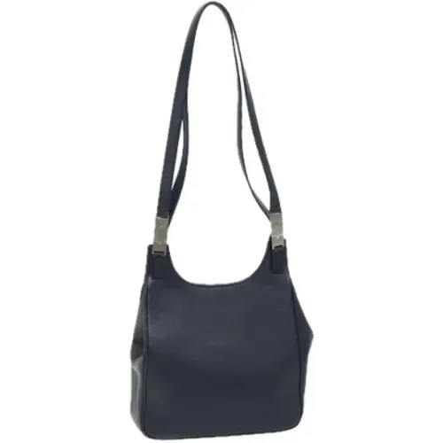 Pre-owned Leather shoulder-bags , female, Sizes: ONE SIZE - Salvatore Ferragamo Pre-owned - Modalova