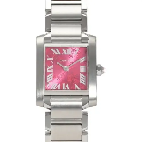 Pre-owned Watches, female, , Size: ONE SIZE Pre-owned Stainless Steel watches - Cartier Vintage - Modalova