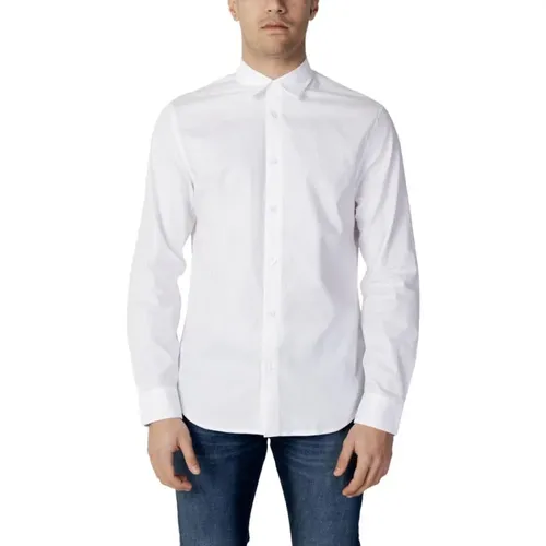 Shirt Heren , male, Sizes: S - Armani Exchange - Modalova