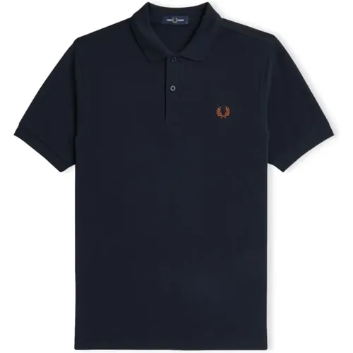 Polo Shirts, male, , Size: XL Cotton Polo Shirt Regular Fit - Fred Perry - Modalova