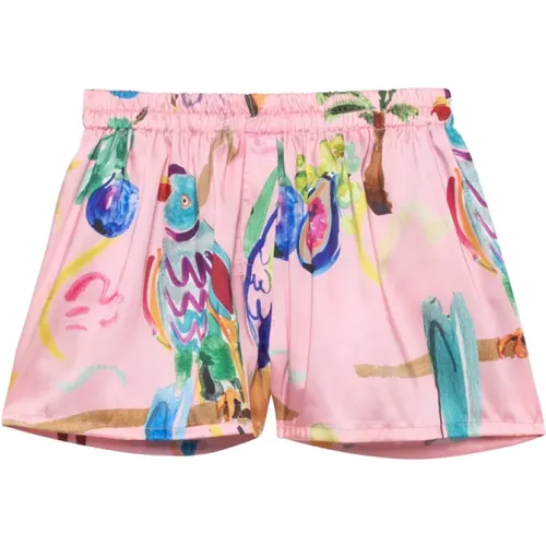 Blumenmuster Shorts in Rosa G.Kero - G.Kero - Modalova