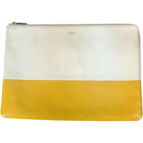 Pre-owned Clutches, female, , Size: ONE SIZE Pre-owned Leather celine-bags - Celine Vintage - Modalova