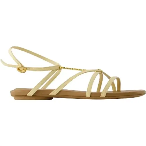 Pre-owned Leather sandals , female, Sizes: 6 UK - Jacquemus Pre-owned - Modalova