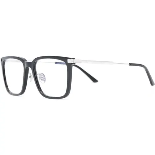 Schwarze Optische Brille, vielseitig und stilvoll , Herren, Größe: 54 MM - Cartier - Modalova
