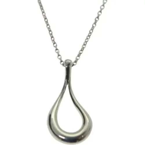 Pre-owned Jewellery, female, , Size: ONE SIZE Pre-owned Silver necklaces - Tiffany & Co. Pre-owned - Modalova