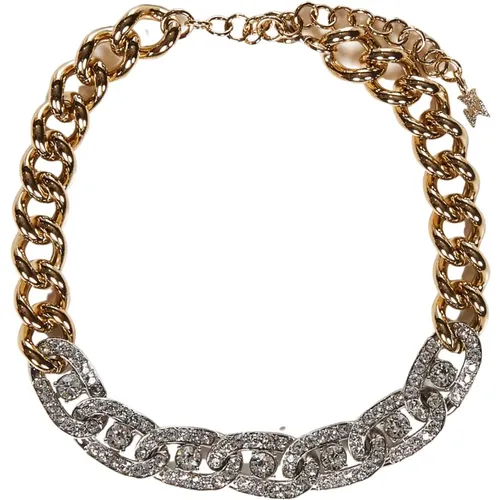 Womens Accessories Necklace Golden Aw23 , female, Sizes: ONE SIZE - Amina Muaddi - Modalova