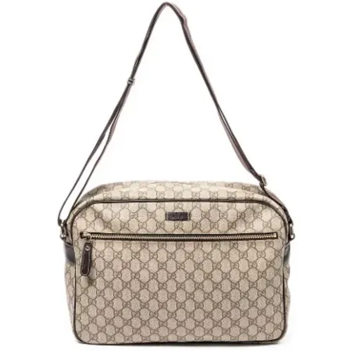 Pre-owned Shoulder Bags, female, , Size: ONE SIZE Pre-owned Canvas gucci-bags - Gucci Vintage - Modalova