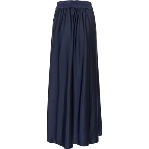 Elegant Long Skirt Marine , female, Sizes: L, S, XL, M, XS - InWear - Modalova