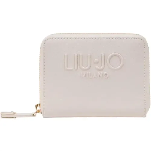 Wallets & Cardholders, female, , Size: ONE SIZE Chic Zip-Around Wallet with Compartments - Liu Jo - Modalova