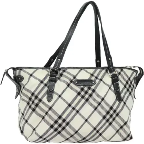 Pre-owned Tote Bags, female, , Size: ONE SIZE Pre-owned Canvas totes - Burberry Vintage - Modalova