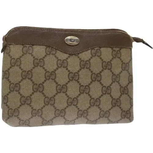 Pre-owned Canvas gucci-bags , female, Sizes: ONE SIZE - Gucci Vintage - Modalova