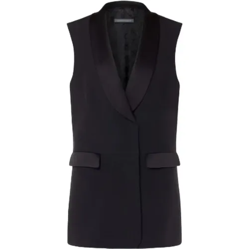 Sleeveless Jacket , female, Sizes: XL - alberta ferretti - Modalova