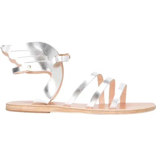 Iconic Leather Sandals with Greek Wings , female, Sizes: 7 UK, 9 UK - Ancient Greek Sandals - Modalova