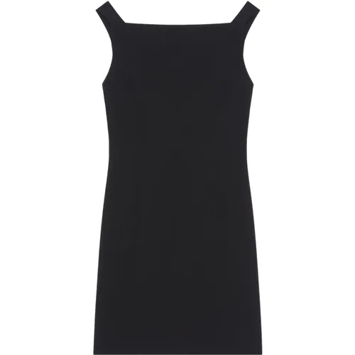 Crepe and Satin Dress , female, Sizes: S - Givenchy - Modalova