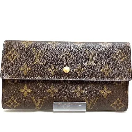 Pre-owned Canvas wallets , female, Sizes: ONE SIZE - Louis Vuitton Vintage - Modalova