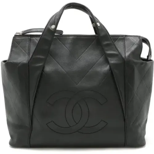 Pre-owned Leather chanel-bags , female, Sizes: ONE SIZE - Chanel Vintage - Modalova