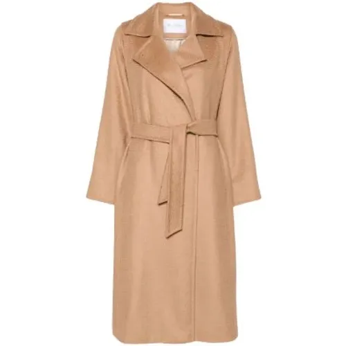 Camel Coat Manuela , female, Sizes: XS - Max Mara - Modalova