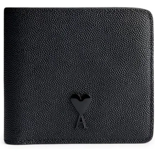 Wallets & Cardholders, male, , Size: ONE SIZE Ami de Coeur folded wallet - Ami Paris - Modalova