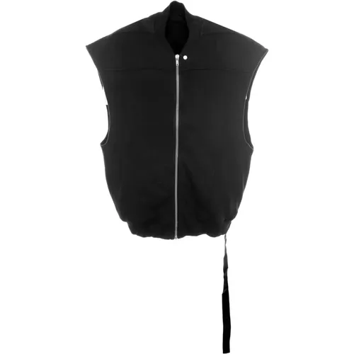 Flight Vest with Jersey Fabric , male, Sizes: S - Rick Owens - Modalova