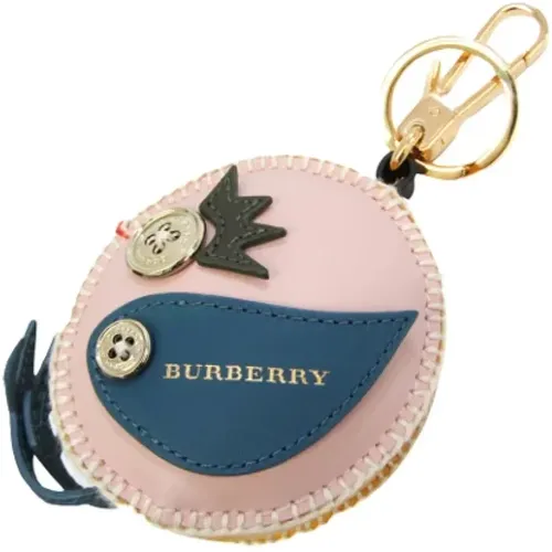 Pre-owned Accessories, female, , Size: ONE SIZE Pre-owned Leather key-holders - Burberry Vintage - Modalova