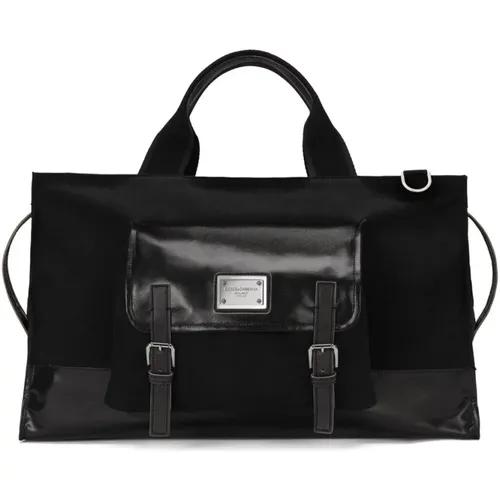 Weekend Travel Bag , male, Sizes: ONE SIZE - Dolce & Gabbana - Modalova