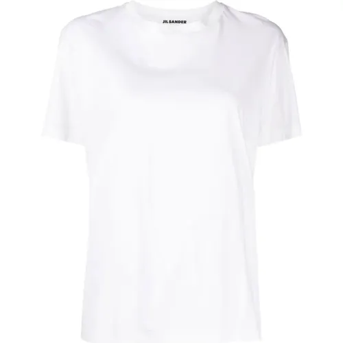 Weiße T-Shirts und Polos , Damen, Größe: XS - Jil Sander - Modalova