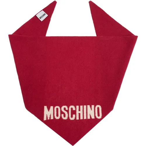 Schal mit Logo Moschino - Moschino - Modalova