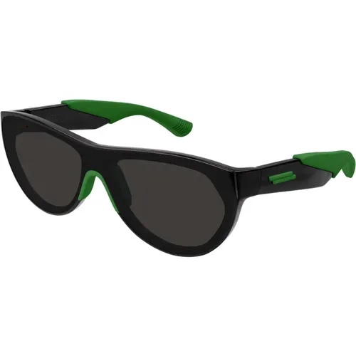 Green/Grey Sunglasses Bv1234S , unisex, Sizes: ONE SIZE - Bottega Veneta - Modalova