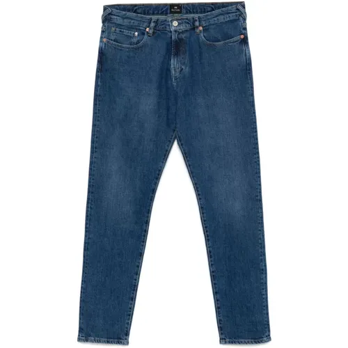 Blaue Denim Jeans Tapered Leg - Paul Smith - Modalova