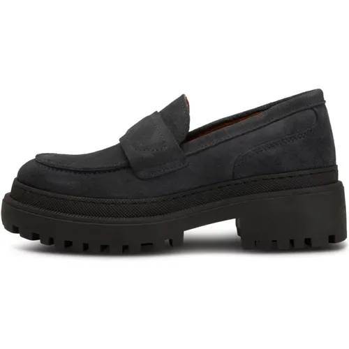 Chunky Loafer in Dark Navy , female, Sizes: 5 UK, 3 UK, 8 UK, 9 UK - Shoe the Bear - Modalova