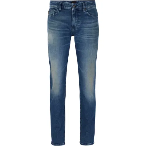Herren Blaue Denim Jeans , Herren, Größe: W30 - Hugo Boss - Modalova