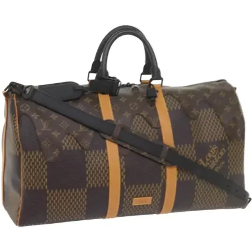 Pre-owned Weekend Bags, female, , Size: ONE SIZE Pre-owned Canvas louis-vuitton-bags - Louis Vuitton Vintage - Modalova