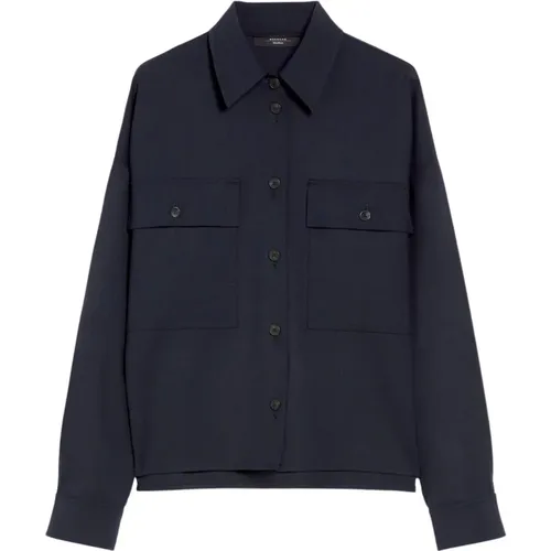 Light Jackets, female, , Size: S Crochet Jacket - Weekend Max Mara - Modalova