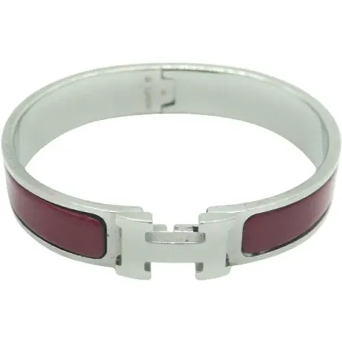 Pre-owned Jewellery, female, , Size: ONE SIZE Pre-owned Leather bracelets - Hermès Vintage - Modalova