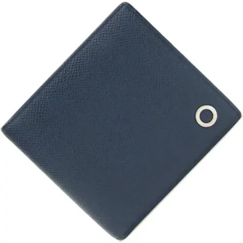 Pre-owned Wallets, male, , Size: ONE SIZE Pre-owned Leather wallets - Bvlgari Vintage - Modalova