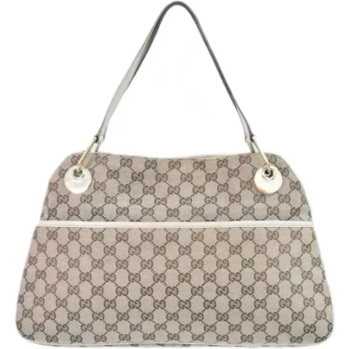 Pre-owned Tote Bags, female, , Size: ONE SIZE Pre-owned Canvas totes - Gucci Vintage - Modalova