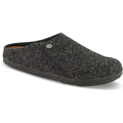 Bequeme Woll-Clogs mit flexibler Gummisohle , Herren, Größe: 39 EU - Birkenstock - Modalova