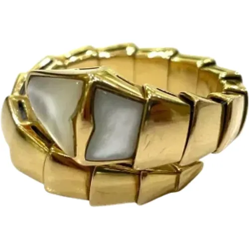 Pre-owned Jewellery, female, , Size: ONE SIZE Pre-owned Gold rings - Bvlgari Vintage - Modalova