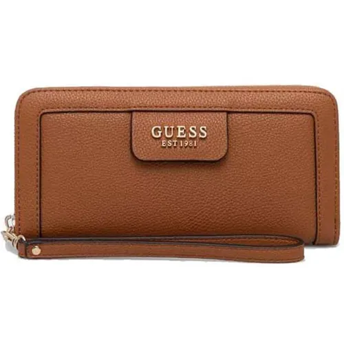 Brandy Wallet with Zip Closure and Multiple Compartments , female, Sizes: ONE SIZE - Guess - Modalova