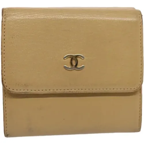 Pre-owned Leather wallets , female, Sizes: ONE SIZE - Chanel Vintage - Modalova