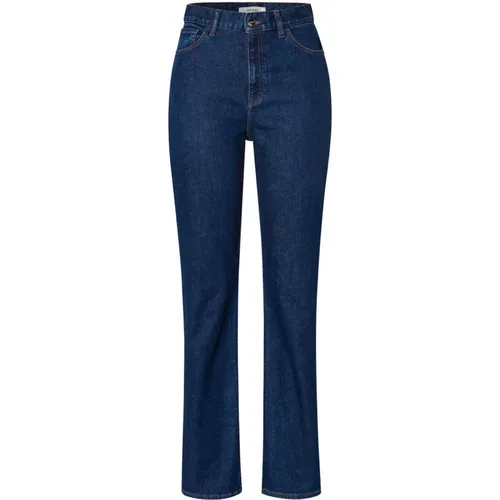 Straight Leg Denim Hose , Damen, Größe: M - IVY OAK - Modalova