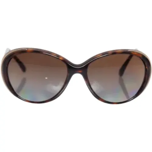 Pre-owned Accessories, female, , Size: ONE SIZE Pre-owned Plastic sunglasses - Chanel Vintage - Modalova