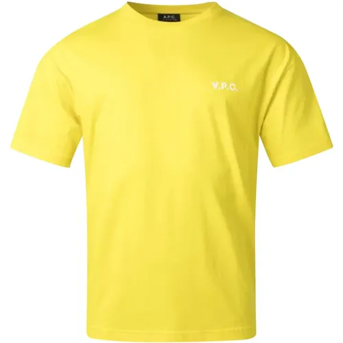 Stylish Joachim Men's T-Shirt , male, Sizes: M, XL - A.p.c. - Modalova