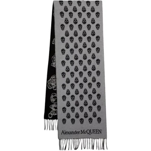 Wool scarves , female, Sizes: ONE SIZE - alexander mcqueen - Modalova